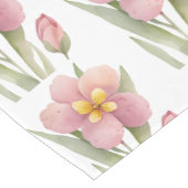 Moderne bloementafelloper medium tafelloper (Hoek)