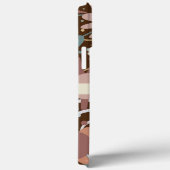 Moderne Bloementrendy Pas Naam Plezier aan Case-Mate iPhone Case (Achterkant / Rechts)