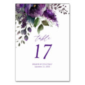 Moderne Bloementuin Botanische Elegante Bruiloft Kaart (Voorkant)