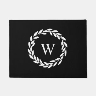 Moderne bloemetjes voor bloemetjes, afgebeeld deurmat