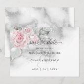 Moderne Bloemige Aquarel Roze Rozen BarefootBride™ (Voorkant / Achterkant)