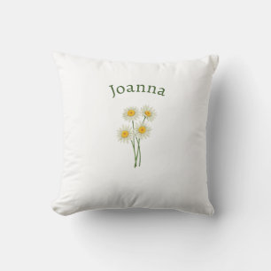 Moderne Bloemige Botanische Eenvoudige Aquarel Naa Kussen