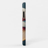 Moderne bloemkunst stijlvolle elegante botanische Case-Mate iPhone case (Achterkant/rechts)