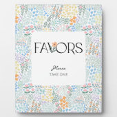 Moderne bloemrijke kleurrijke Baby in bloei Baby s Fotoplaat (Voorkant)