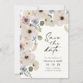 Moderne Bloemstukken Save The Date (Voorkant)