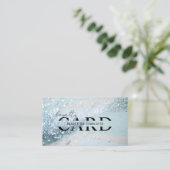 Moderne, Blue-Glitter Salon, 10 - Informatiekaartje (Staand voorkant)