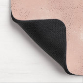 Moderne Blush Abstract Muismat (Hoek)