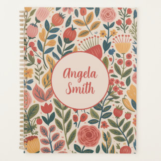 Moderne Blush Bloem Planner