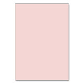 Moderne Blush Handtekening Naam Plaatskarten Kaart (Achterkant)