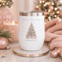 Moderne Blush Kerstboom – Persoonlijke Kerst