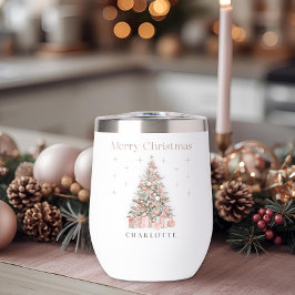 Moderne Blush Kerstboom – Persoonlijke Kerst