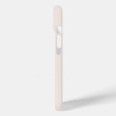 Moderne Blush Roze Foto Social Media Zakelijk Case-Mate iPhone Case (Achterkant / Links)