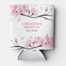 Moderne Blush Roze Kersenbloesem Sakura Verjaardag Blikjeskoeler