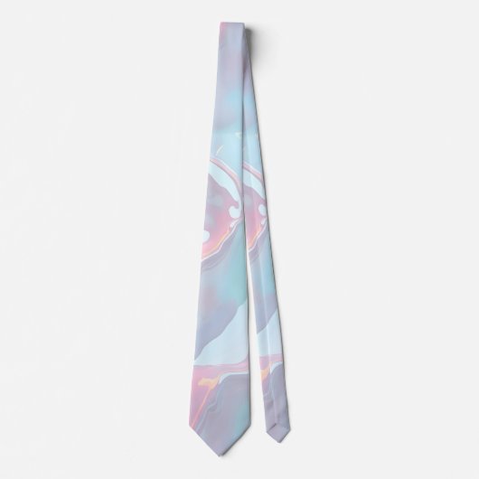 Moderne Blush Roze Mint Goud Luxe Collectie Stropdas (Voorkant)