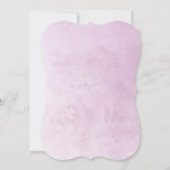 Moderne Blush roze roze roodroze 16-jarige verjaar Kaart (Achterkant)