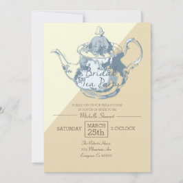 Moderne Blush Theepot | Bruidstheeceremonie | Op M Kaart