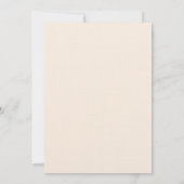 Moderne Blush theepot | Vrijgezellenfeest Tea Part Kaart (Achterkant)