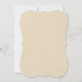 Moderne Blush Witte Bloem 50ste Huwelijksjubileum Kaart (Achterkant)