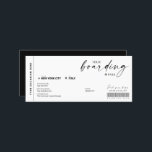 Moderne boarding pass verrassingsvliegticket<br><div class="desc">Dit is de perfecte manier om een verrassingsreis te geven voor elke gelegenheid!</div>