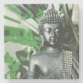 Moderne Boeddha Meditatie Zen Decoratie Stenen Onderzetter (Voorkant)