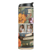 Moderne Boeken Fotocollage – Beste Mam Gift Thermosbeker (Gedraaid links)