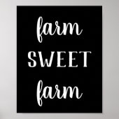 Moderne Boerderij — Boerderij op fijn papier Poster (Voorkant)
