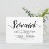 Moderne Boerderij, bruiloft en eten Kaart (Staand voorkant)