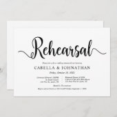 Moderne Boerderij, bruiloft en eten Kaart (Voorkant / Achterkant)