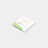 Moderne Boerderij Dierlijke Koe Kinder regenboog Post-it® Notes (Schuin)