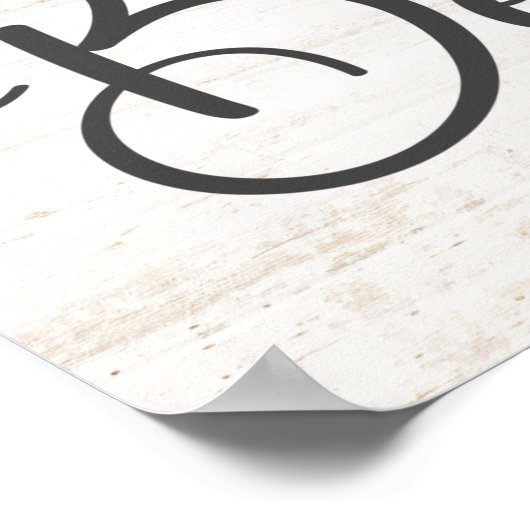 Moderne boerderij: "Dit Huis gelooft" Poster (Hoek)