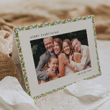 Moderne Boerderij Feestelijke Kerstpatroon Foto