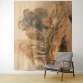 Moderne Boerderij Herfst Herfstlandschap Schildere Wandkleed (In situ)