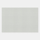 Moderne boerderij Patroon Mix Dusky Green | Inpakpapier Vel (Voorkant 3)