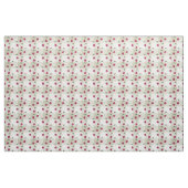Moderne boerderij Pink Gingham en Cherries Plaid Stof (Yard (91,4 cm))