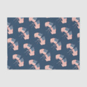 Moderne boerderij rustieke Amerikaanse vlag Tissuepapier (Voorkant)