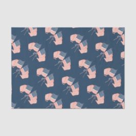 Moderne boerderij  rustieke Amerikaanse vlag Tissuepapier