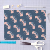 Moderne boerderij rustieke Amerikaanse vlag Tissuepapier (Craft)