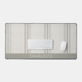 Moderne boerderij Ticking Sage gepersonaliseerd Bureaumat (Keyboard & Muis)