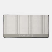 Moderne boerderij Ticking Sage gepersonaliseerd Bureaumat (Voorkant)