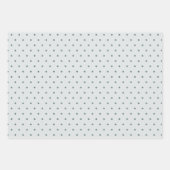 Moderne boerderij vakantie groen  inpakpapier vel (Voorkant 3)