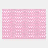 Moderne boerderij vakantie roze inpakpapier vel (Voorkant 3)