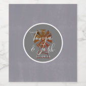 Moderne Boerderij Windmolen Schuur Bruiloft Suite Wijn Etiket (Enkel label)