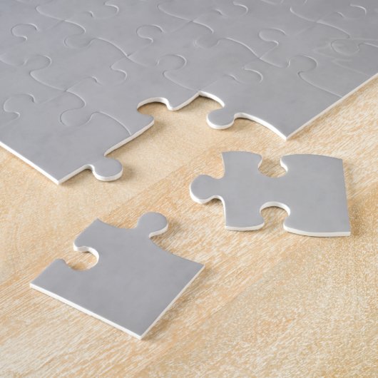 moderne  boerderij - witte konijnenpuzzel legpuzzel (Zijkant)