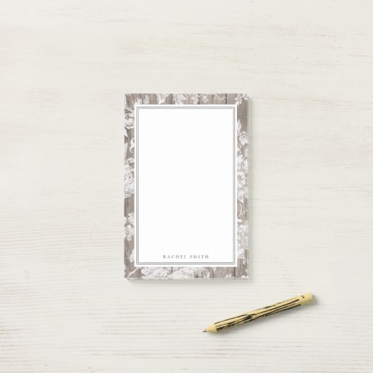 Moderne boerderijaanpasbare post-it noten post-it® notes (Op bureau)