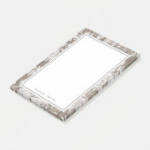 Moderne boerderijaanpasbare post-it noten post-it® notes (Schuin)