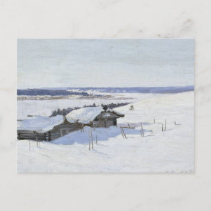 Moderne boerderijkunst Aleksandr Borisov Briefkaart