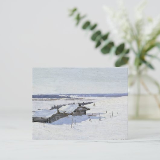 Moderne boerderijkunst | Aleksandr Borisov Briefkaart (Staand voorkant)