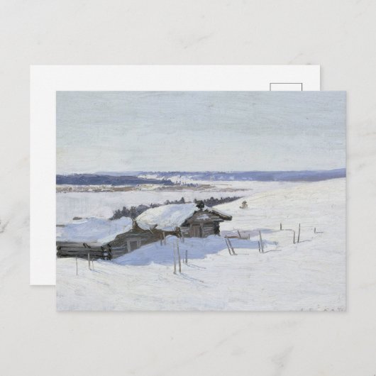 Moderne boerderijkunst | Aleksandr Borisov Briefkaart (Voorkant / Achterkant)