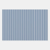 Moderne boerderijvakantie  blauw inpakpapier vel (Voorkant 2)