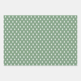 Moderne boerderijvakantie, groen verpakkingspapier inpakpapier vel